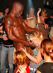 All horny club chicks getting drilled by nasty hot seducers